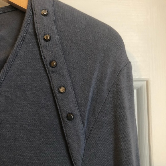 Studded-shrug knit top - Picture 3 of 7